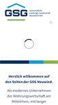 Mobile Screenshot of gsg-neuwied.de